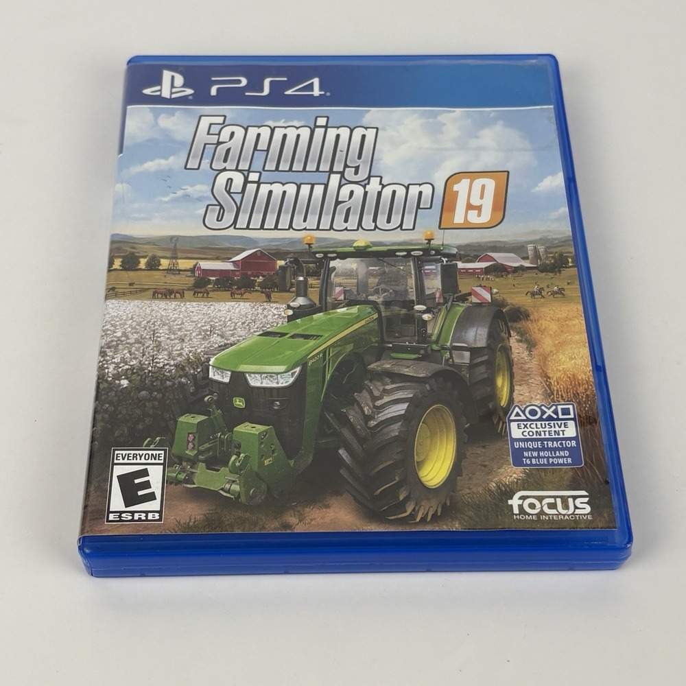 Farming Simulator 19 Sony PlayStation 4 PS4 Game Tested